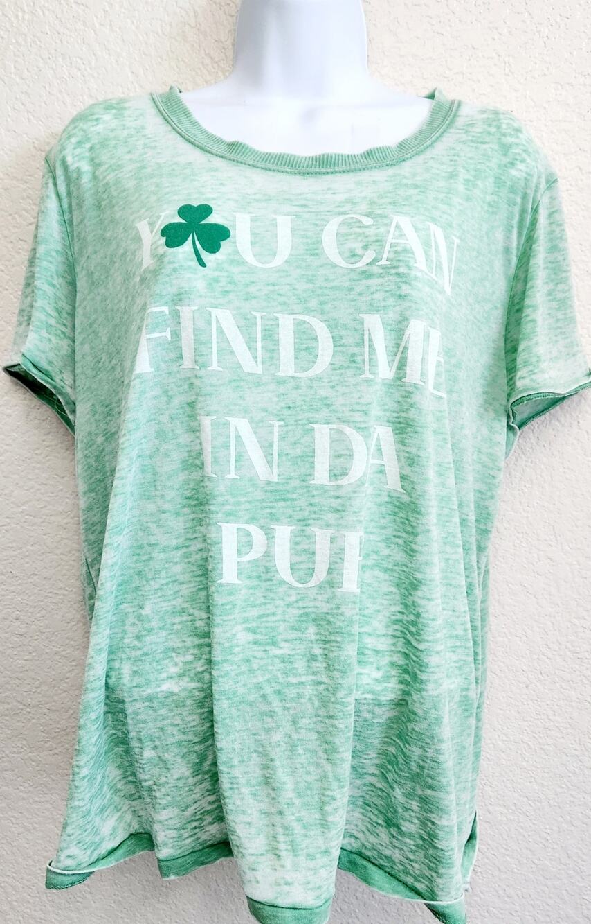 Doc Green You Can Find Me At Da Pub Graphic Shirt XXL Lightweight Short Sleeves